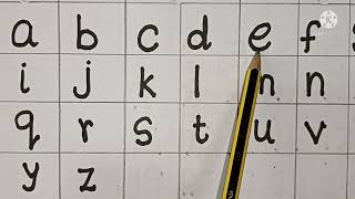 JU JU Pappa TV || Small letters in Alphabets || English teaching || Alphabets teaching ||