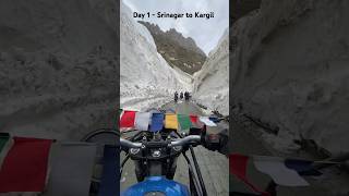 Day 1 - Srinagar to Kargil               #srinagar #kargil #aahvan #biketrip #ladakh #ladakhtrip