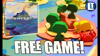 FREE Board Game Giveaway: EMERGE Review @PandasaurusGames