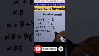 Alpha, beta & Gemma important formula #shorts #ytshorts #youtubeindia