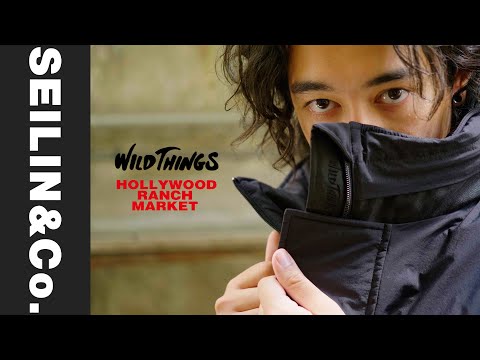 WILD THINGS×HRM /リバージブル ショート モンスターパーカ