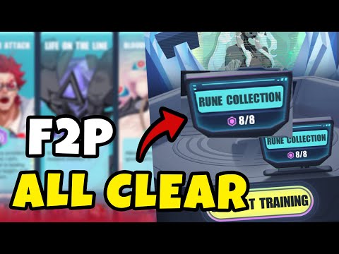 RUNE COLLECTION 100% F2P CLEAR GUIDE | FROZEN CRUCIBLE | DISLYTE