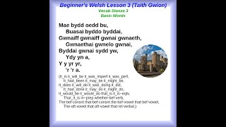 #beginnerwelsh, Lesson 3 (TG),  #welshgrammar, #shorts, 221201-06