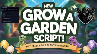 🔥 GROW A GARDEN PET & SEED & EGG FARMING SCRIPT | GROW A GARDEN SCRIPT Using Delta Executor Roblox