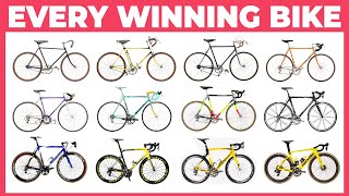 Tour de France Winning Bikes: 1903-2023