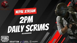 NAXY IS LIVE 🔴 | NEPAL XTREME 2 PM T1 SCRIMS | PUBG MOBILE | LETS GO FOR 1K SUBSCRIBERS 🔥