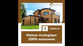 Constructions ÉCOLOGIQUES et 100% AUTONOMES sur toute la caraïbe et livrable en metropole
