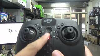 【偉力控】A1 PRO 遙控器簡易說明 飛行時間測試