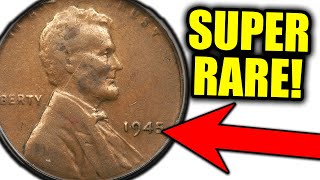 RARE 1945 Wheat Pennies that are actually WORTH MONEY!!