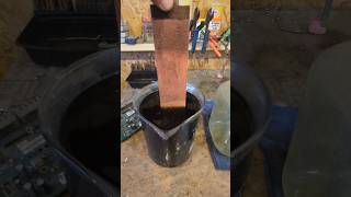 Cementing COPPER from AP solution #gold #copper