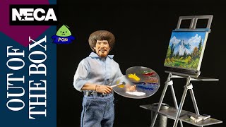 【玩具分享】NECA 《歡樂畫室》藝術家 Bob Ross 可動人形 Action Figure