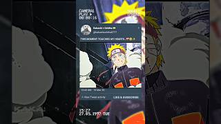 NARUTO ☺️ & JIRAIYA SENSEI 🥹 "BOND" ❤️‍🩹🤌🏻