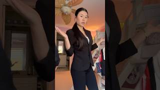 GRWM micro-internship day uno! 📎 #grwm #formalwear #ootd #gdwm