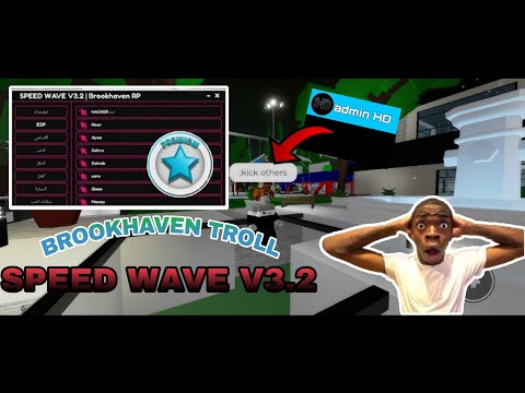 *BEST* Brookhaven Script SpeedWave HUB Unlock Premium Gamepass | delta, fluxus, arceusx, codex