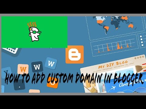 How to add custom domain to blogger  by  codestar