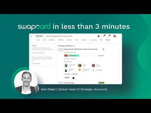 Swapcard explained in less than 3 minutes