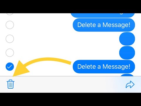 How to Delete a Message on the iPhone