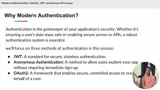 Modern Authentication: OAuth2, JWT, and Secure API Access - Shamsudeen Adedokun