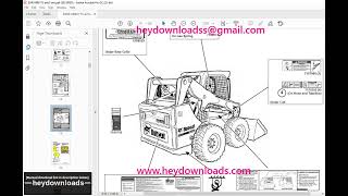 Bobcat S590 Skid Steer Loader Operation & Maintenance Manual SN ANMN11001 & Above