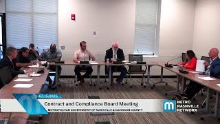 07/15/25 Contract and Compliance Board