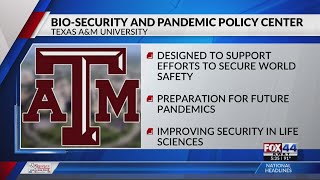 Biological threats targeted at new center at Texas A&M