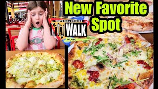 Our New Favorite Restaurant in CityWalk at Universal Orlando | Red Oven Pizza Bakery Florida