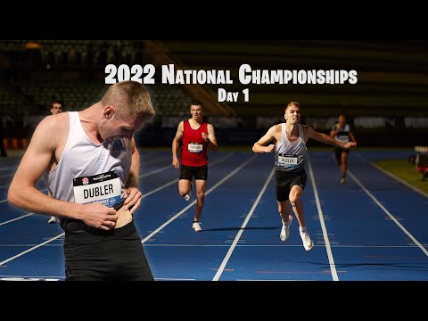 2022 NATIONAL CHAMPIONSHIPS DECATHLON VLOG | DAY 1