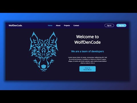 Beginner Friendly Portfolio HTML & CSS