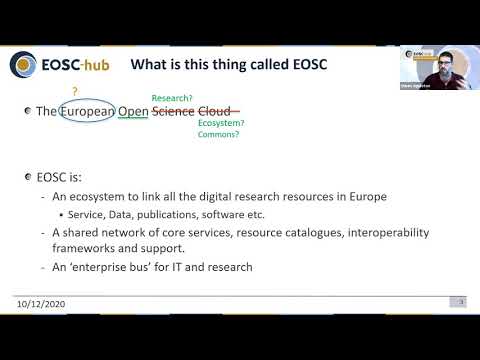 Managing services and resources for EOSC