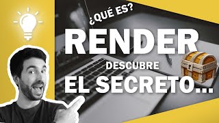 ⚠️(LO QUE NO TE EXPLICAN)⚠️¿Qué es un RENDER en Arquitectura?💻 Tipos de Renders... 🔥 [2023]