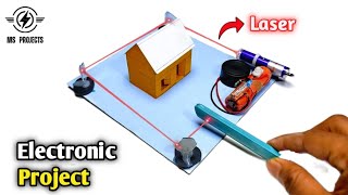 How to make laser security alarm 🚨 Samar Experiment Pend Tech