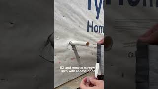 Tyvek Tip of the week featuring FlexWrap EZ 🏠 #installationtips #tyvek