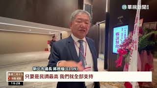 2024總統大選民調　「賴鄭配」支持度勝「侯朱配」｜華視台語新聞 2023.03.10