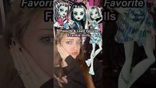 Is Frankie ‘basic’? 💙 My Favorite & Least favorite dolls #MonsterHigh