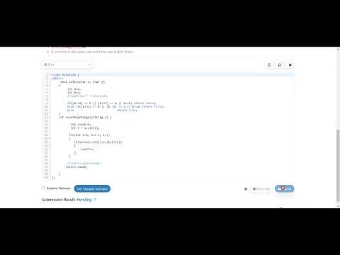 100215. Number of Changing Keys | Leetcode  contest | All Solutions || In CPP