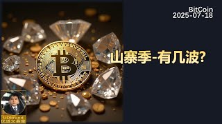 BTC继续震荡，山寨季持续进行，本次山寨季有几波？#btc #山寨季