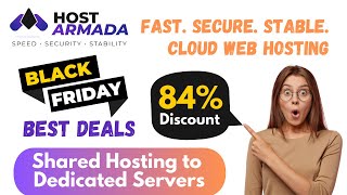 Hostarmada Black Friday (2023)🔥 [Flat 80% OFF 😱] #blackfriday #hostarmada