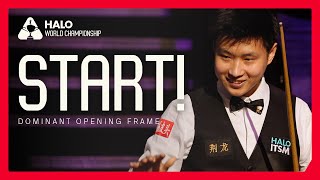 TWO HALF-CENTURIES! Zhao Xintong DOMINATES Opening vs. Mark Williams | Halo World Championship Final