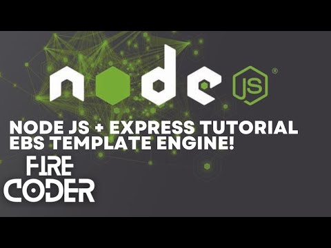 Node.js + Express - Tutorial - Handlebars Templating Engine