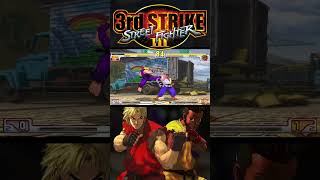 Ken vs Sean! #AIvsAI #StreetFighter3 #StreetFighterIII