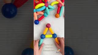 Brainy Kids Magnetic Stick – Smart Play for Smart Kids! 🧠✨ #FunLearning #toys  #creativeideas  #256