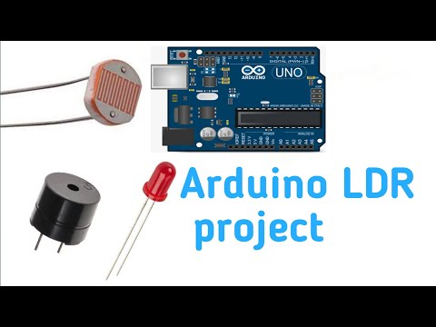LED and buzzer control with LDR || Arduino Uno project