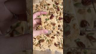 Pumpkin Yogurt Bark 🍂 #shorts