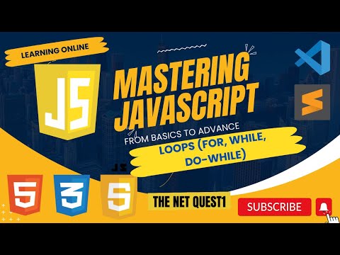 Mastering JavaScript - From Basics to Advanced | JavaScript Loops (for, while, do-while)