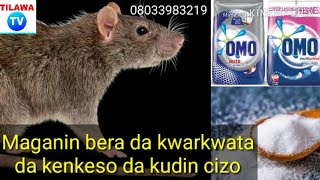 Maganin bera da kenkeso da kwarkwata da kudin cizo.