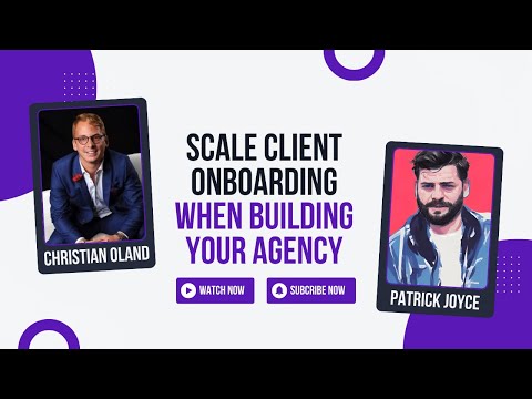 HOW TO SCALE YOUR AGENCY WITH PATRICK JOYCE - TT Sessions