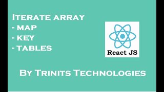 Part 17 For loop in React | Array Map in React | Iterating arrays in React | Table from Array