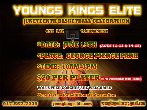 1st Annual Juneteenth Basketball Tournament In Suwanee Georgia