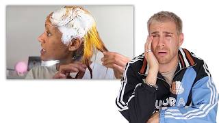 Hairdresser Reacts to the Most Painful Bleach Journey Ever