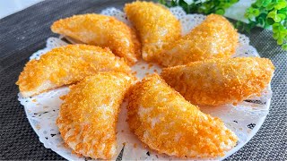 剩下的饺子皮不要扔，加一根香蕉，瞬间变美食，大人孩子抢着吃